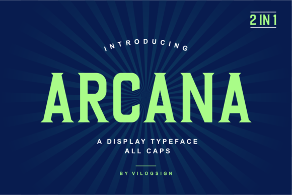 Arcana Font: Modern Typography for Editorial Design