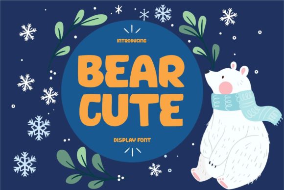 Bear Cute: A Display Font That Gives Small Brands a Friendly Voice