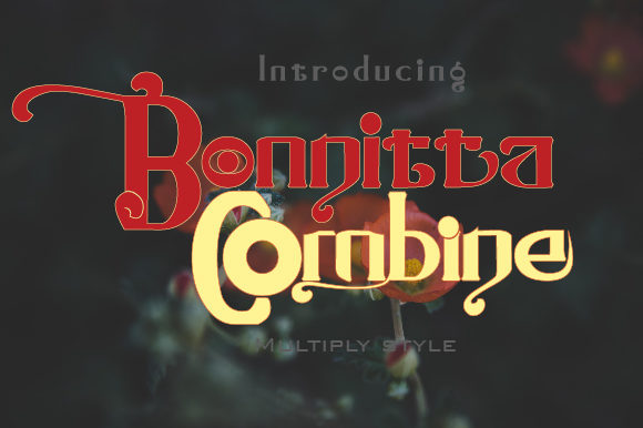 Bonnitta Combine: A Robotic Display Font for Crafters
