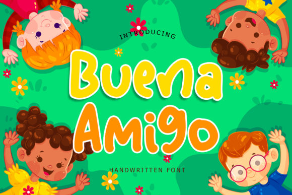 Buena Amigo Font: A Playful Display Typeface for Modern Web Design