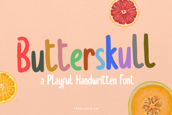 Butterskull: A Playful Display Font