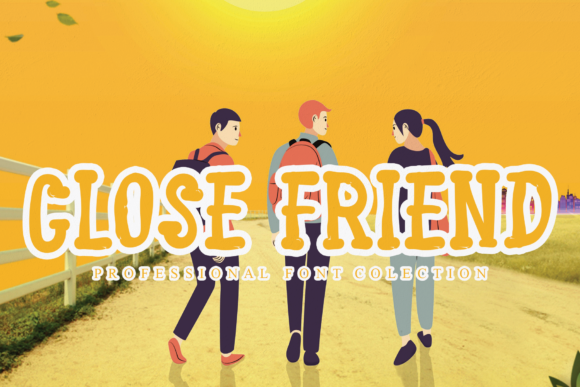 Close Friend: A Display Font Built for Joyful Web Design