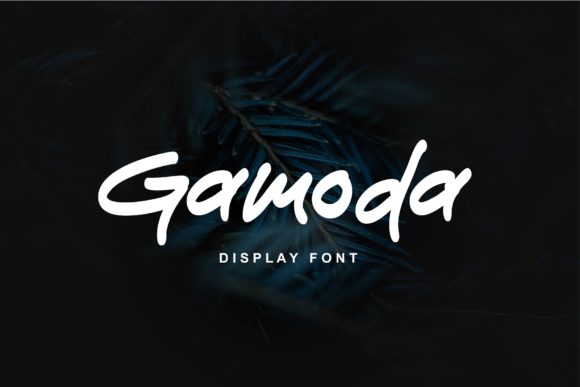 Gamoda: A Trendy Display Font for Digital Marketing