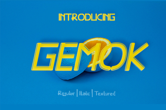 Gemok: A Display Font That Brings Warmth to Editorial Design