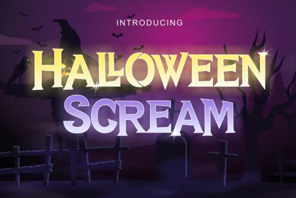 Halloween Scream: A Display Font That Commands Attention in Any Campaign