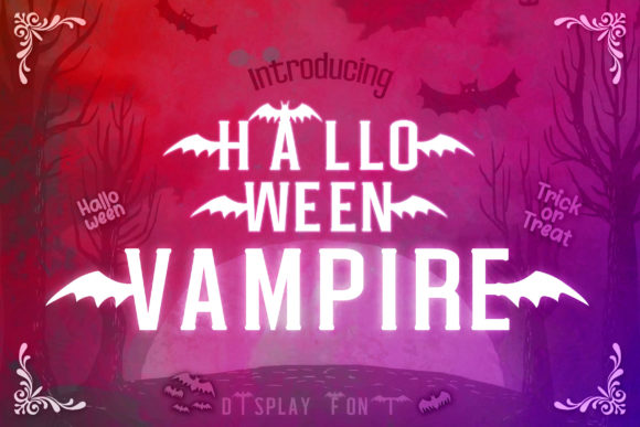 Halloween Vampire Brings Bold Charm to Handmade Labels and Seasonal Designs