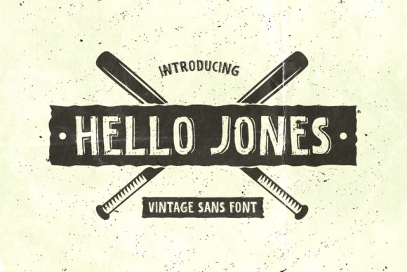 Hello Jones: A Vintage Display Font Built for the Web