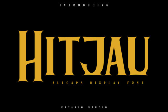 Hitjau Font Review: A Bold Display Typeface That Demands Attention