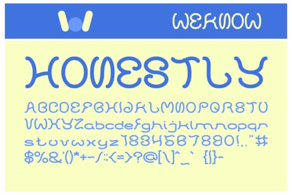Honestly Font for Creative Projects