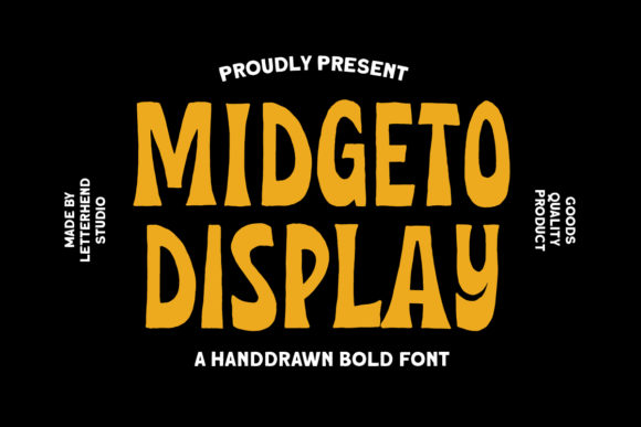 Midgeto Brings Playful Personality to Display Typography