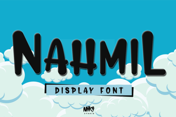 Nahmil: A Trendy Display Font for Creative Projects