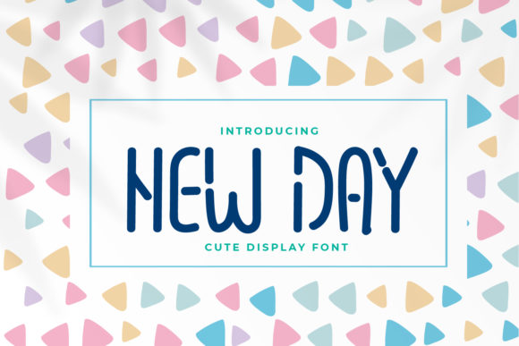 New Day Font Review: A Display Typeface That Brings Charm to Branding Projects