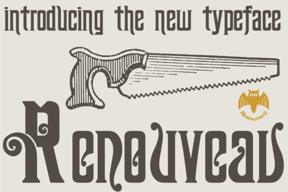 Renouveau: A Display Font That Brings Vintage Soul to Editorial Design