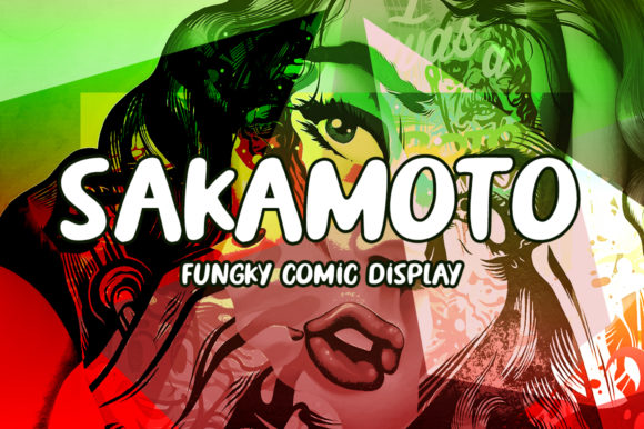 Sakamoto: A Bold Display Font