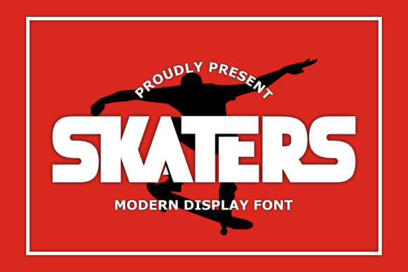 Skaters: A Bold Display Font