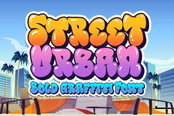 Street Urban: A Bold Typographic Statement