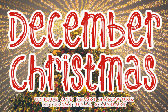 Why December Christmas Could Be the Display Font Your Small Business Needs