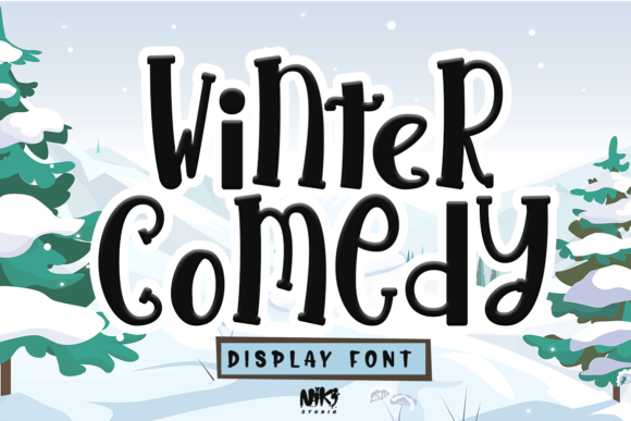 Winter Comedy: A Display Font That Feels Like a Friendly Chat